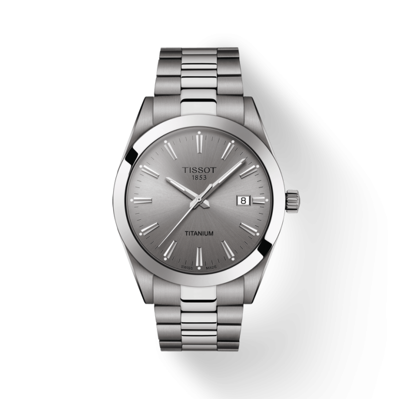Zegarek męski Tissot Gentelman  Titanium  T127.410.44.081.00